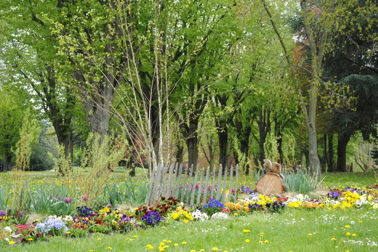Visite à deux voix : patrimoine et nature au Parc de l'Europe à Saint-Étienne
